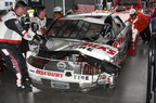DIS-NS-ARI-IMG 1449  Wrecked cars-#22 Brad Keselowski